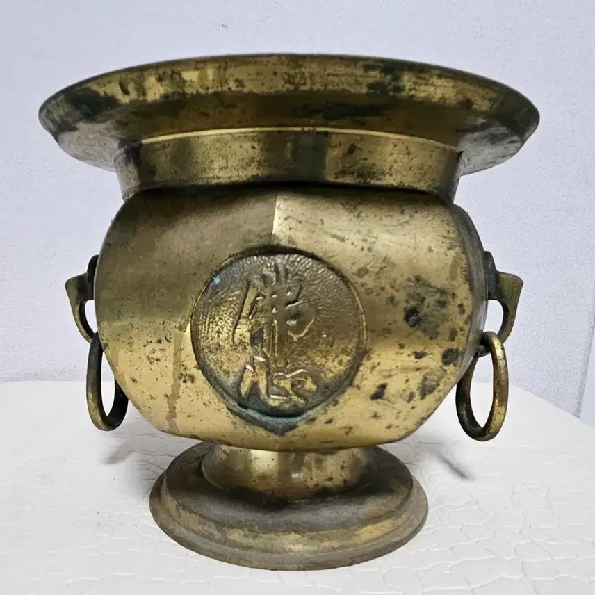 [BUNJANG] Antique Brass Censer / 황동 향로