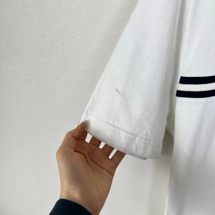 [BUNJANG] Tommy Hilfiger White Round Neck T-shirt Men XL / 타미힐피거 화이트 라운드 반팔 티 티셔츠 남XL 라덴 빈티지