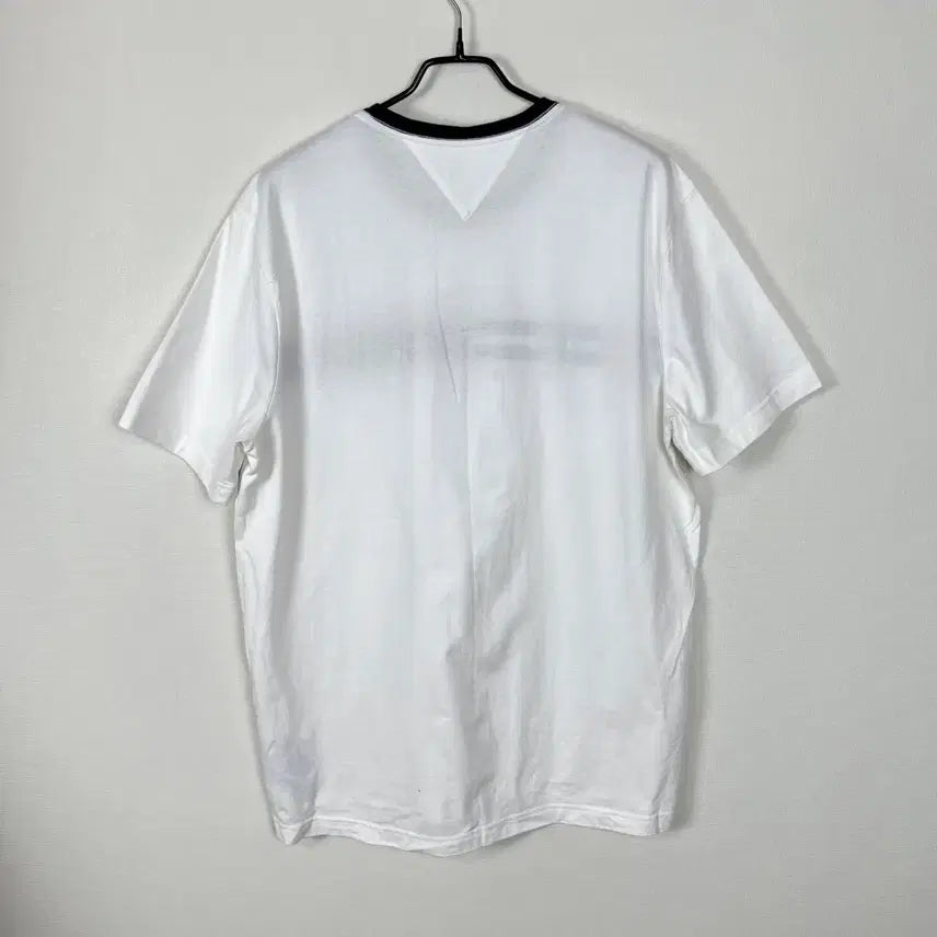 [BUNJANG] Tommy Hilfiger White Round Neck T-shirt Men XL / 타미힐피거 화이트 라운드 반팔 티 티셔츠 남XL 라덴 빈티지