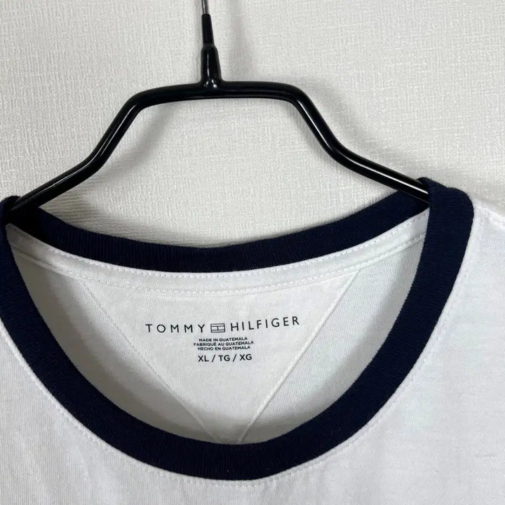 [BUNJANG] Tommy Hilfiger White Round Neck T-shirt Men XL / 타미힐피거 화이트 라운드 반팔 티 티셔츠 남XL 라덴 빈티지