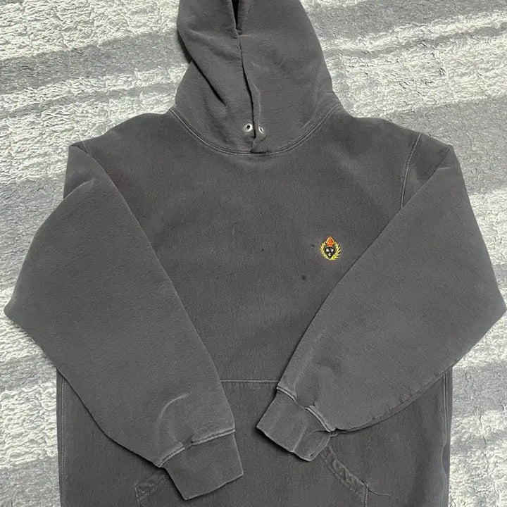 [BUNJANG] HeritageFloss Charcoal Hoodie M Size / 헤리티지플로스 차콜 후드티 m사이즈 판매합니다
