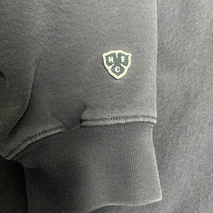 [BUNJANG] HeritageFloss Charcoal Hoodie M Size / 헤리티지플로스 차콜 후드티 m사이즈 판매합니다