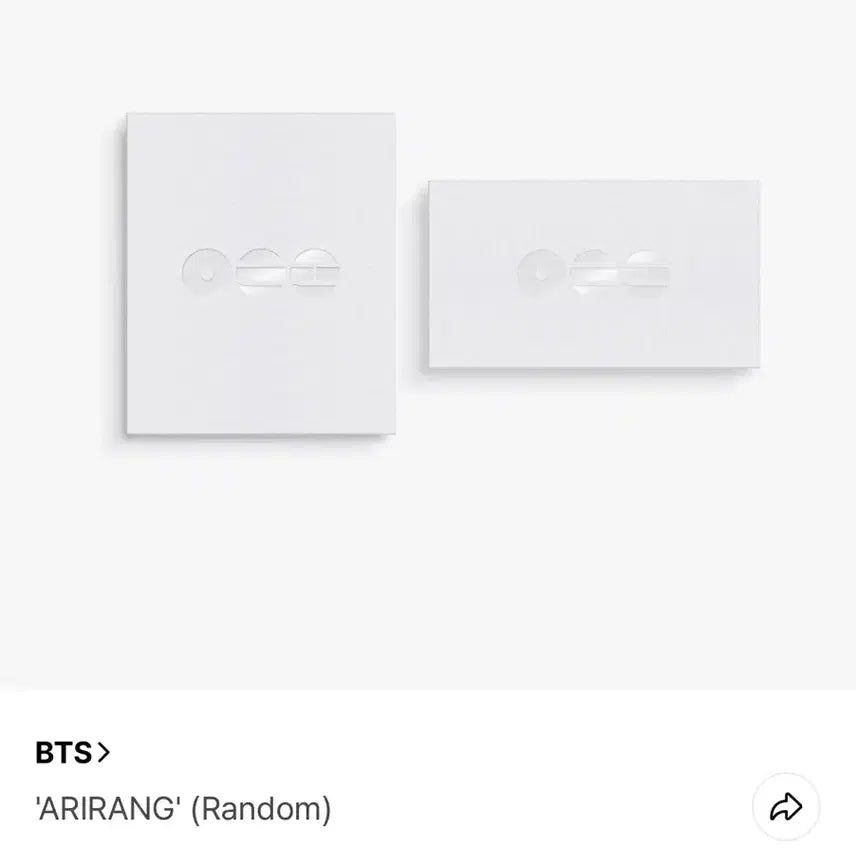 [BUNJANG] BTS Arirang Rooted in Music Version Album (Sealed) / 방탄소년단 bts 아리랑 arirang 미개봉 앨범