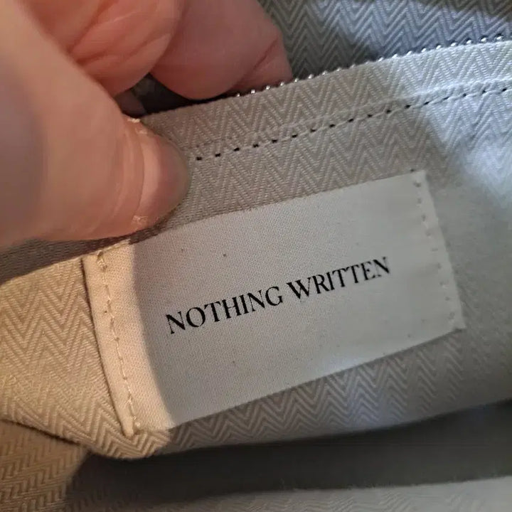 [BUNJANG] Nothing Written Shoulder Bag / 낫띵리튼(Nothing written)숄더백