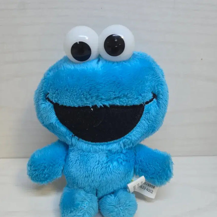 [BUNJANG] Cookie Monster Keychain Doll / 쿠키몬스터 키링인형
