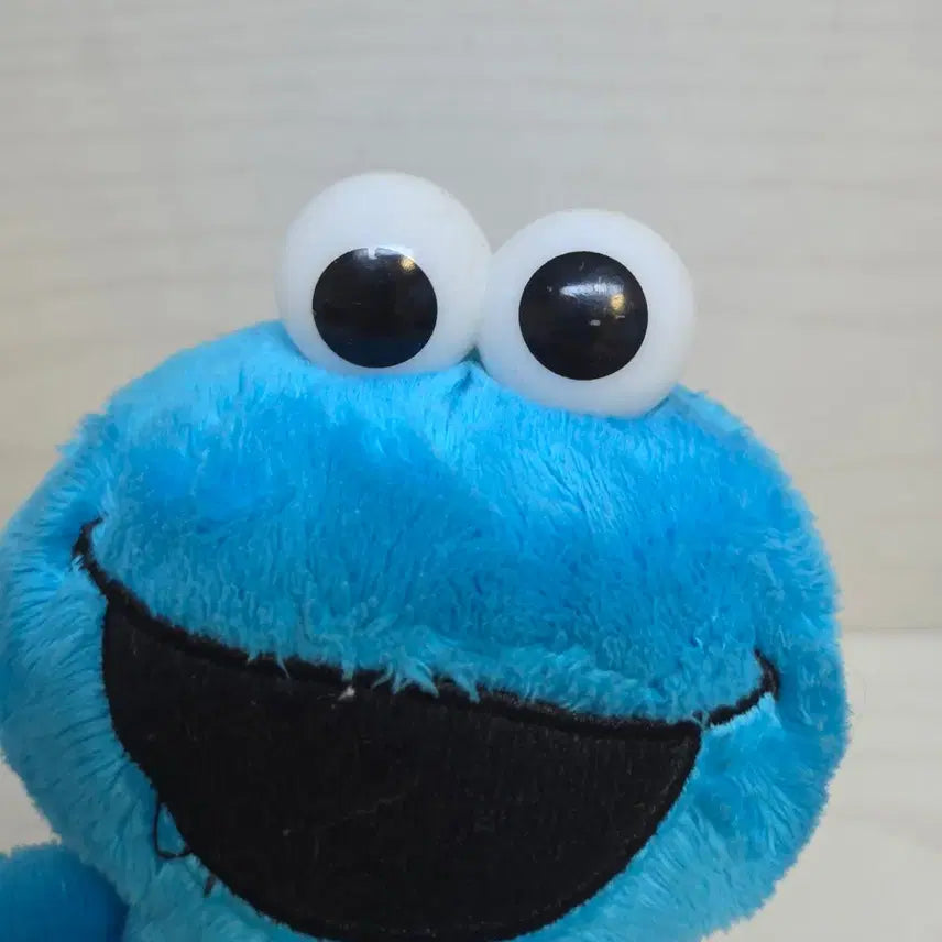 [BUNJANG] Cookie Monster Keychain Doll / 쿠키몬스터 키링인형