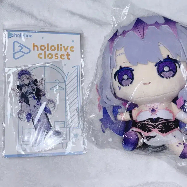 [BUNJANG] Hololive Koseki Bijou Doll + Acrylic Stand Bundle Set / 홀로라이브 코세키 비쥬 인형 + 아크릴 스탠드 세트