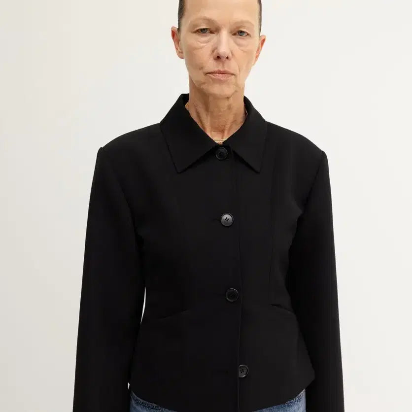 [BUNJANG] ORR Pocket Shirring Wool Jacket / ORR 오르 포켓 셔링 울자켓 스몰 새상품