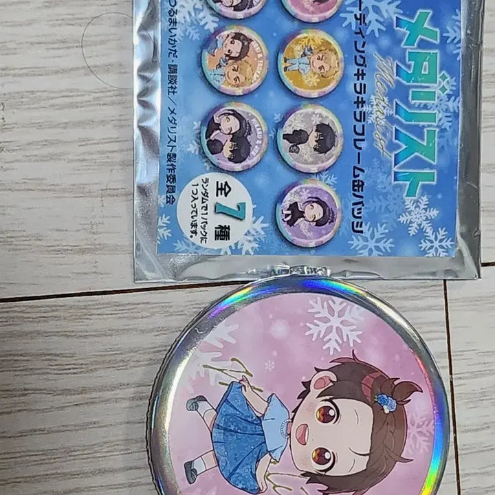 [BUNJANG] Medalist Inori Can Badge / 메달리스트 캔뱃지 이노리