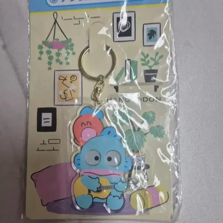 [BUNJANG] Sanrio Hangyodon Acrylic Keyring / 아타리쿠지 산리오 한교동 5번 아크릴키링 (미개봉)