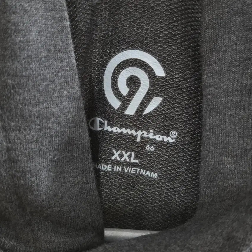 [SOLD OUT] 챔피온 스판 후드티 다크그레이 XXL