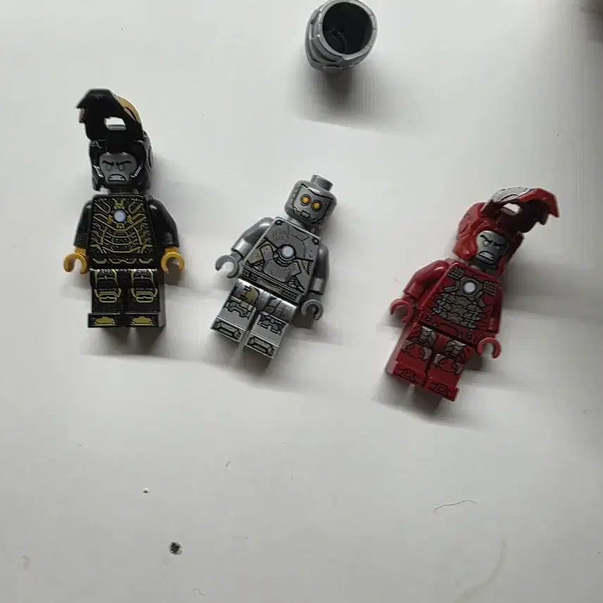 [BUNJANG] LEGO Iron Man Minifigure 3 Types Set / 레고 아이언맨 미니피겨 3종