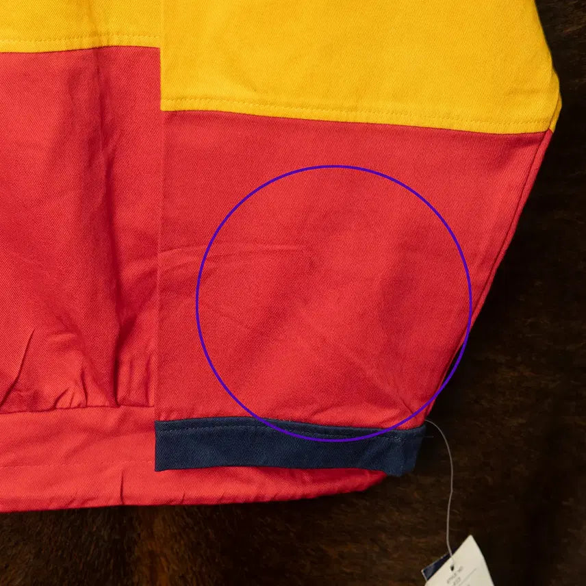 [BUNJANG] Herman Kay Color Block Hooded Jacket / [105] 80s~ Herman Kay 컬러블럭 후디드 자켓