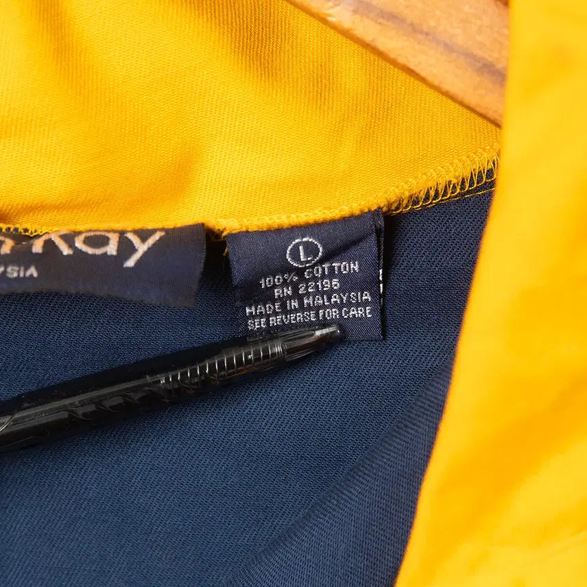 [BUNJANG] Herman Kay Color Block Hooded Jacket / [105] 80s~ Herman Kay 컬러블럭 후디드 자켓