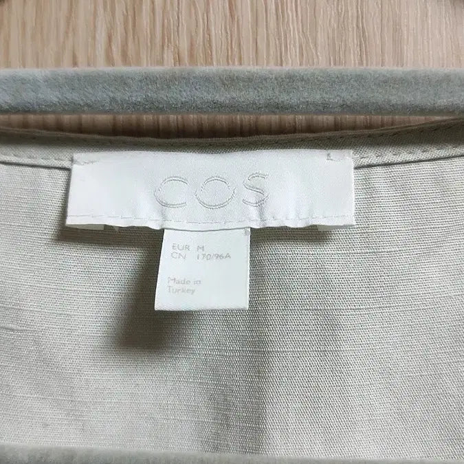 [BUNJANG] COS Mint Linen Wrap Long Cardigan / 최종가격내림)코스 연민트 린넨 랩 롱 가디건
