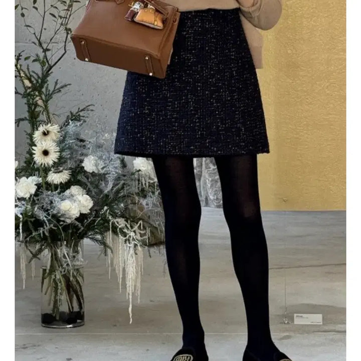 [BUNJANG] Semonent Lis Tweed Skirt / 쎄모먼 Lis 트위드 스커트