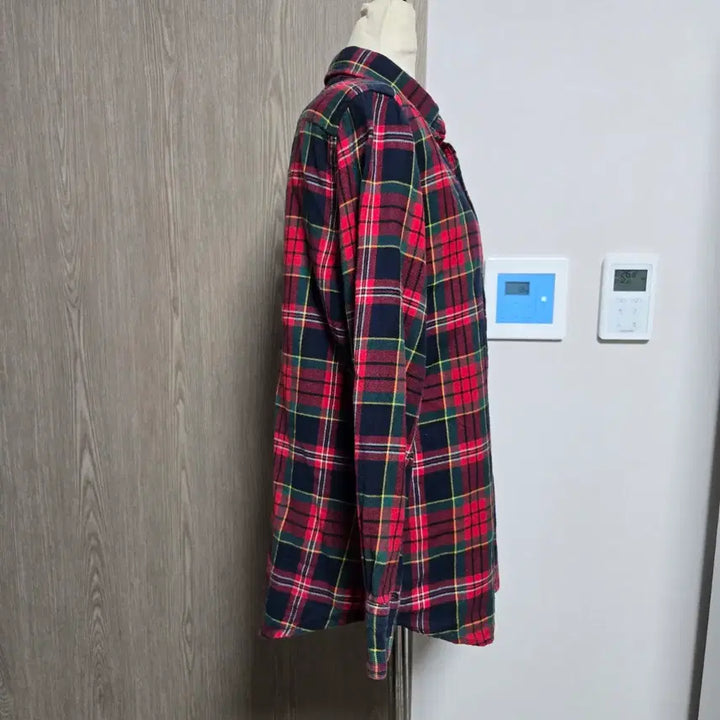 [BUNJANG] Ralph Lauren Red Checkered Shirt / 랄프로렌 정품  레드 체크 남방