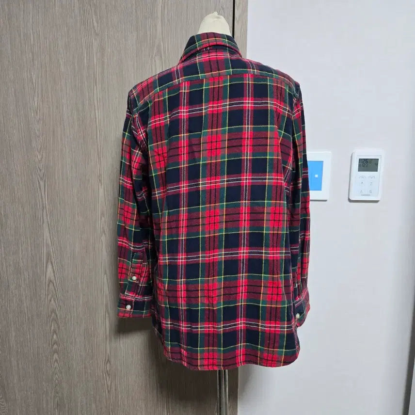 [BUNJANG] Ralph Lauren Red Checkered Shirt / 랄프로렌 정품  레드 체크 남방