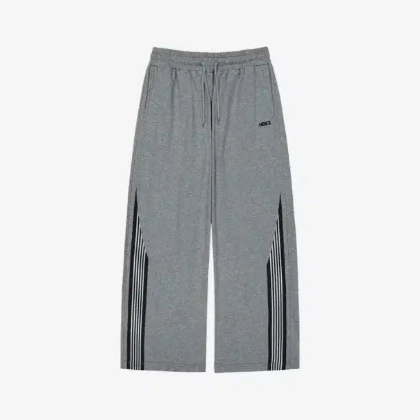 [BUNJANG] HDEX Curved Track Sweat Pants - Melange Gray / [M]HDEX 이지 커브드 트랙 스웨트 팬츠 멜란지그레이 새상품