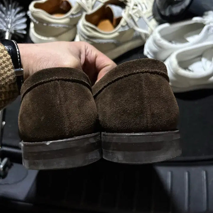 [BUNJANG] Berwick Brown Suede Loafers / 버윅 브라운 로퍼 판매합니다