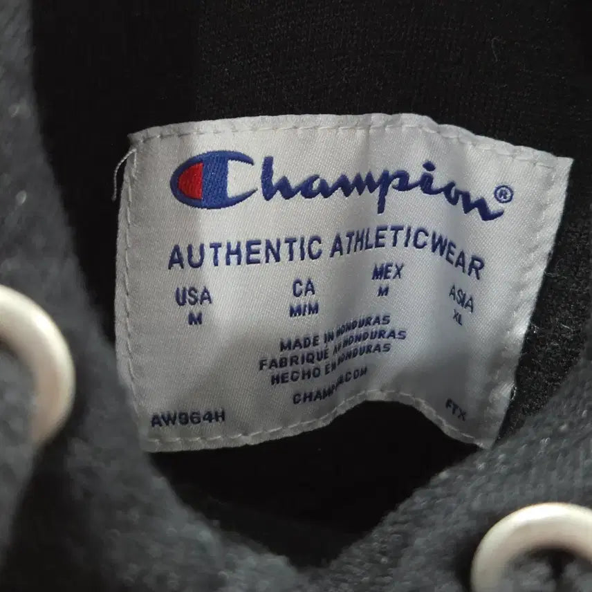 [BUNJANG] Champion Printed Fleece Hoodie XL / 챔피온 프린팅 기모 후드티 XL