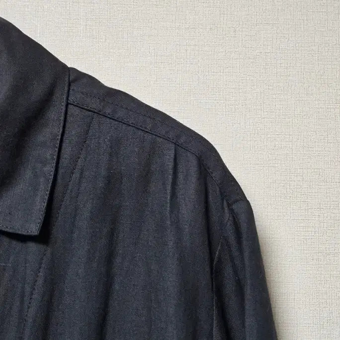 [BUNJANG] Studio Tomboy Outpocket Regular Collar Coat / 스튜디오 톰보이 블랙 아웃포켓 레귤러카라 코트 프리