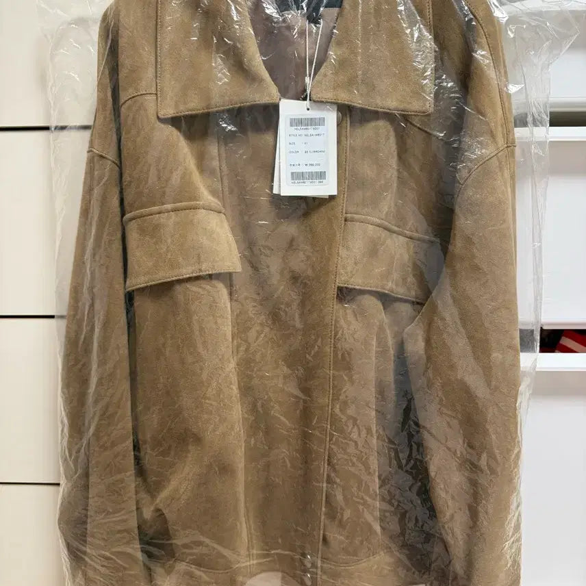 [BUNJANG] On&amp;On Suede Bomber Jacket / 온앤온 스웨이드 봄버점퍼_새상품