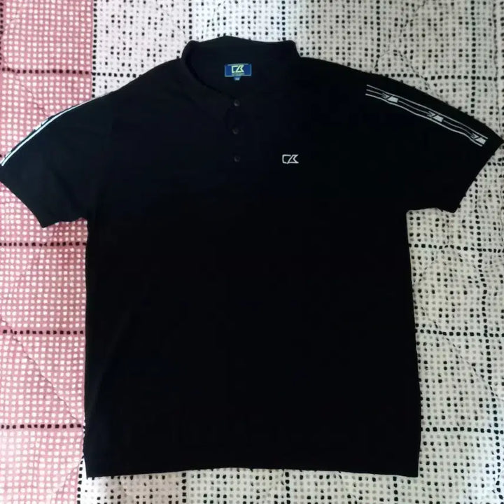 [BUNJANG] Cutter &amp; Buck Collar Short Sleeve T-Shirt (Size 105) / 커터앤벅 카라 반팔티 105!!