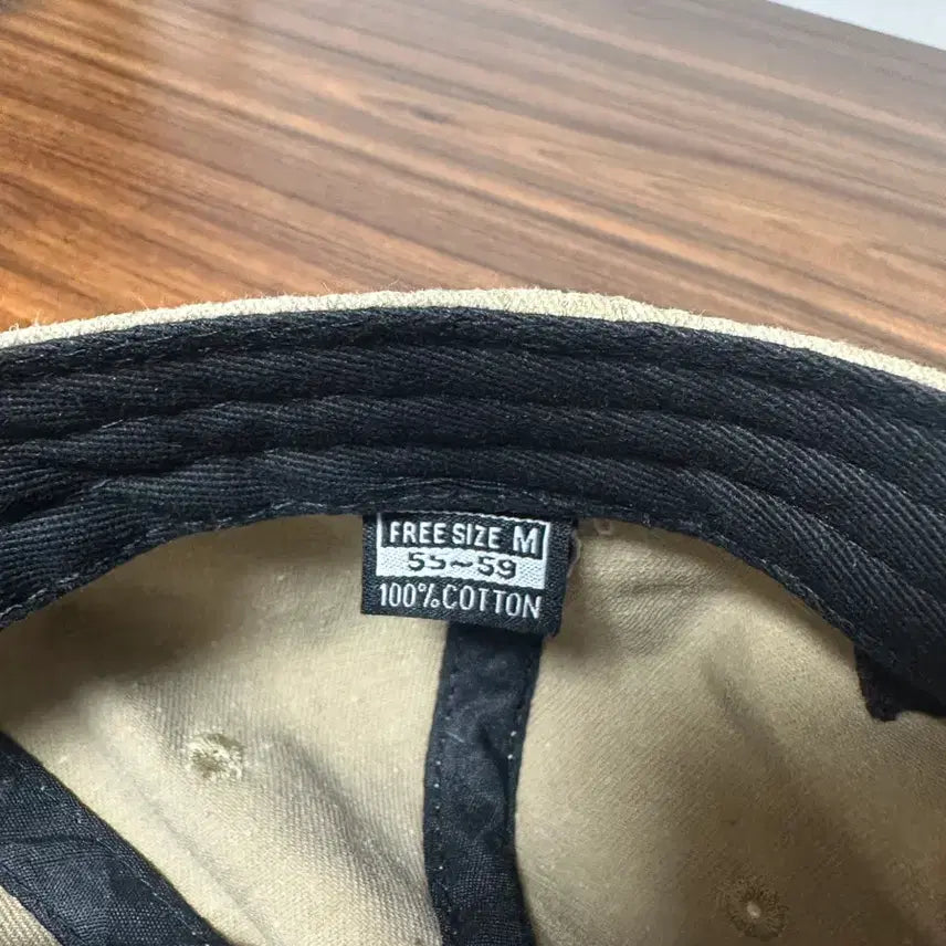 [BUNJANG] Olympia Beige Cotton Baseball Cap / 베이지 볼캡 새제품