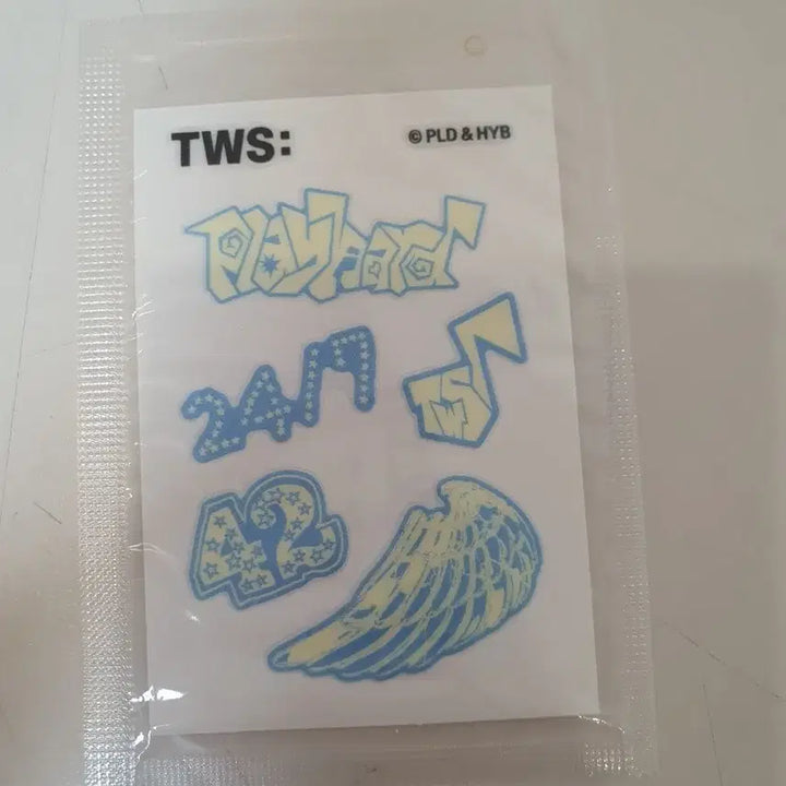 [BUNJANG] TWS Cone Vanilla Milk Flavor TWS Sticker / 꼬깔콘 바닐라 밀크 맛 TWS 투어스 띠부씰