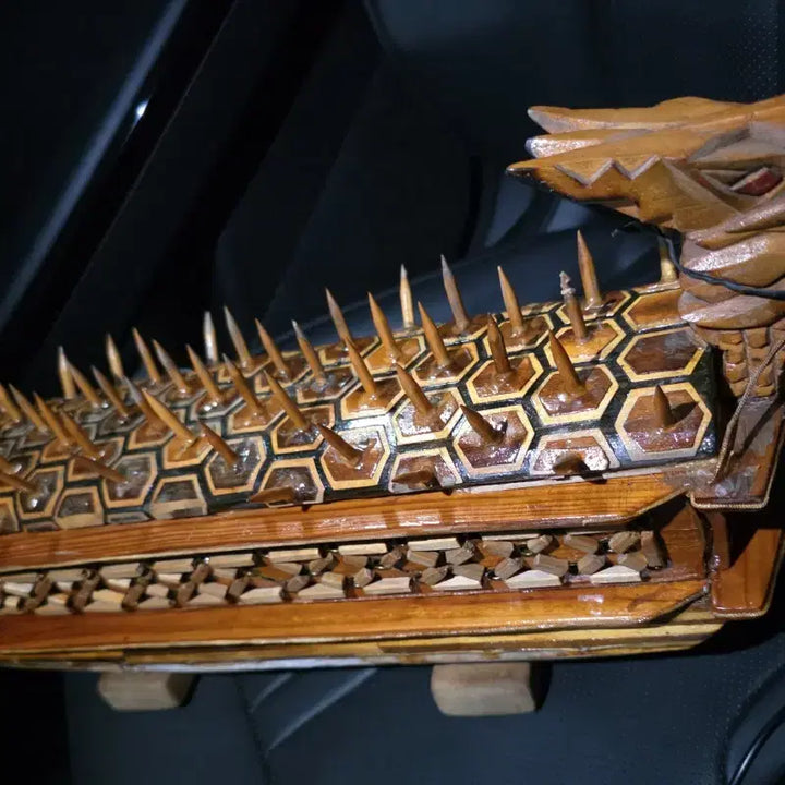 [BUNJANG] Wooden Yi Sun-sin Turtle Ship Model / 원목 이순신 거북선