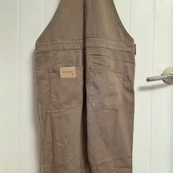 [BUNJANG] Unbranded Cotton Overall Pants - Small / 면멜빵바지 새거 스몰