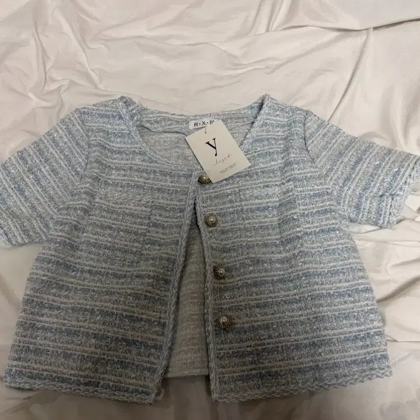 [SOLD OUT] 반팔 트위드자켓 새상품