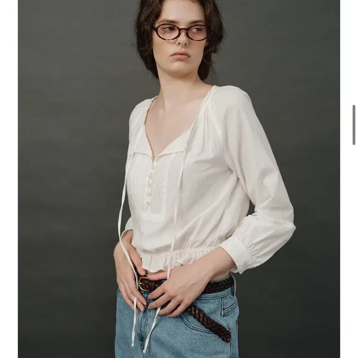 [BUNJANG] The Barnet Pleatib Blouse / 더바넷 Pleatib Blouse 블라우스