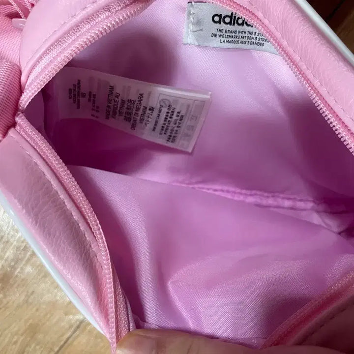 [BUNJANG] Adidas Pink Mini Crossbody Bag / 아디다스 핑크 미니백 크로스백 가방