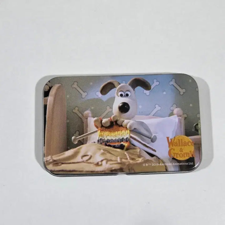 [BUNJANG] Wallace &amp; Gromit Tin Case / 월레스와그로밋 틴케이스