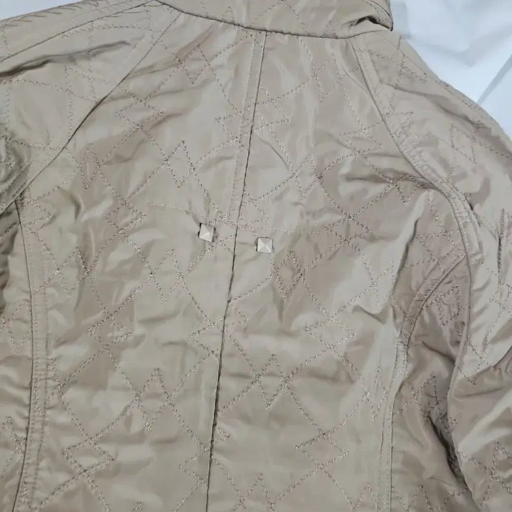 [BUNJANG] CHOI YEN OK Beige Quilted Jacket Coat / [78] CHOI YEN OK 최연옥 디자이너 베이지 퀼팅 자켓 코트