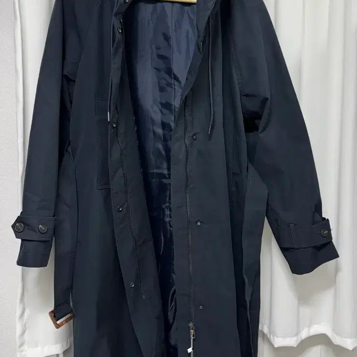 [BUNJANG] Eudon Choi Trench Hooded Long Jacket / [새상품] Eudon Choi 유돈초이 트렌치 후드
