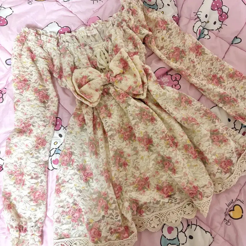 [BUNJANG] LIZ LISA Himeji Floral Dress / 오늘만 이가격 리즈리사 히메카지 플로럴 원피스