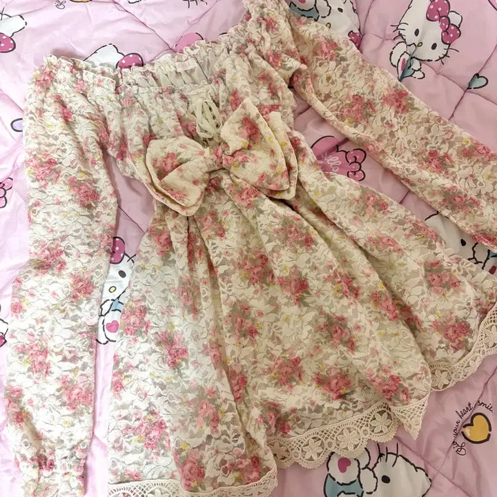 [BUNJANG] LIZ LISA Himeji Floral Dress / 오늘만 이가격 리즈리사 히메카지 플로럴 원피스