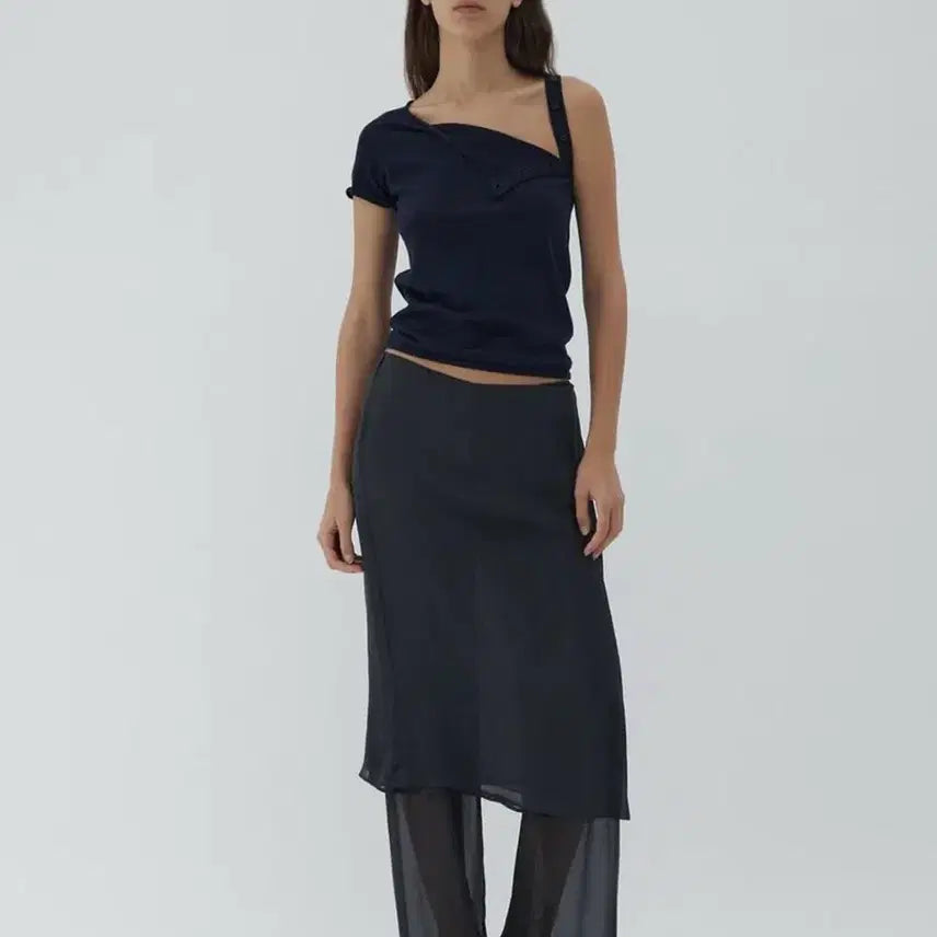 [BUNJANG] Paloma Wool Samir One Shoulder Button Sleeveless Top / (새상품)[S] 팔로마울 Samir 원 숄더 버튼 슬리브리스 탑