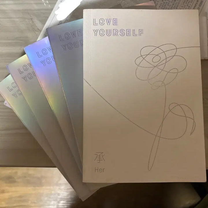 [SOLD OUT] 방탄소년단 Love Yourself 앨범 세트 S,E,L,F+O 일괄