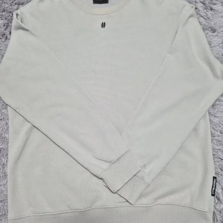 [SOLD OUT] 빈트릴 맨투맨 티셔츠 아이보리