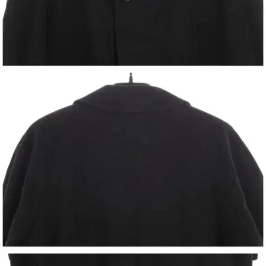 [BUNJANG] 100% Cashmere Black Long Coat / 캐시미어 100% 블랙 롱코트