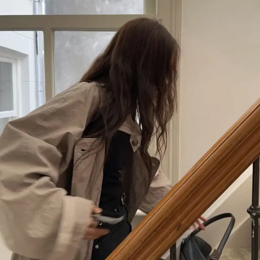 [BUNJANG] The Berlin Wrinkle Washed Trench Coat / 더베를린 트렌치 코트  wrinkle washed trench coat