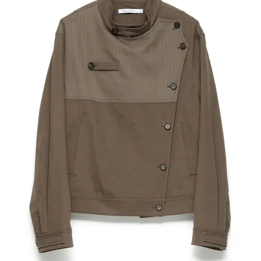 [BUNJANG] Hatching Room Fencing Jacket - Mood Brown / 해칭룸 펜싱자켓무드브라운