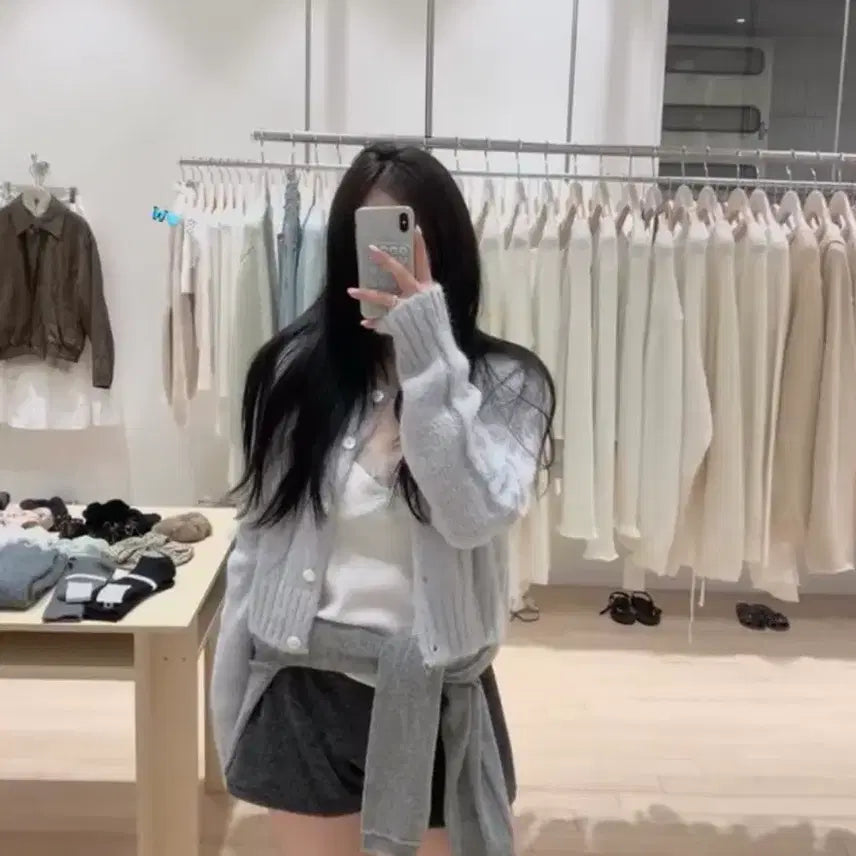 [SOLD OUT] (새상품)누아누아 엘리나 케이블 가디건 연소라