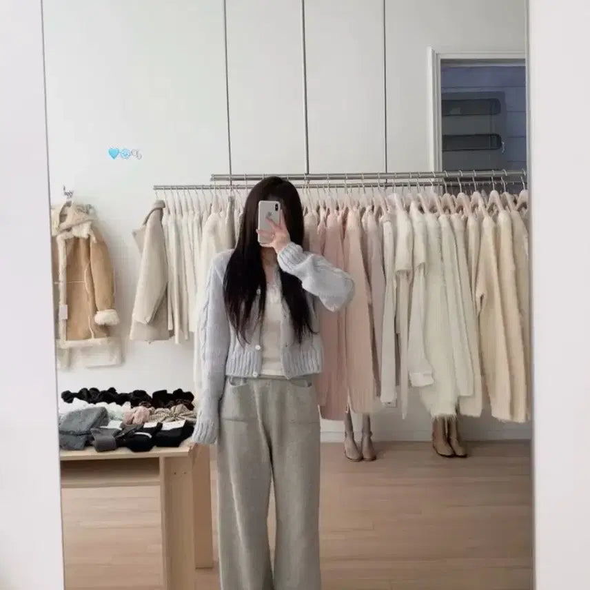 [SOLD OUT] (새상품)누아누아 엘리나 케이블 가디건 연소라