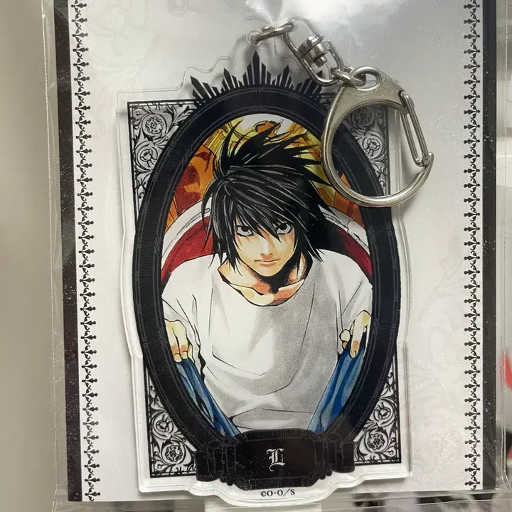 [BUNJANG] Death Note L Acrylic Keyring / 데스노트 엘  빅 아크릴 키링 미개봉