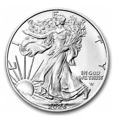 [BUNJANG] American Silver Eagle 1 oz 999 Fine Silver 2026 Coin / 은화/1온스/미국실버이글/999파인실버/2026/사은품